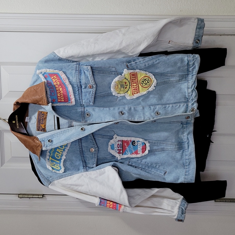 Vintage Giacca Young Gallery Jean Jacket